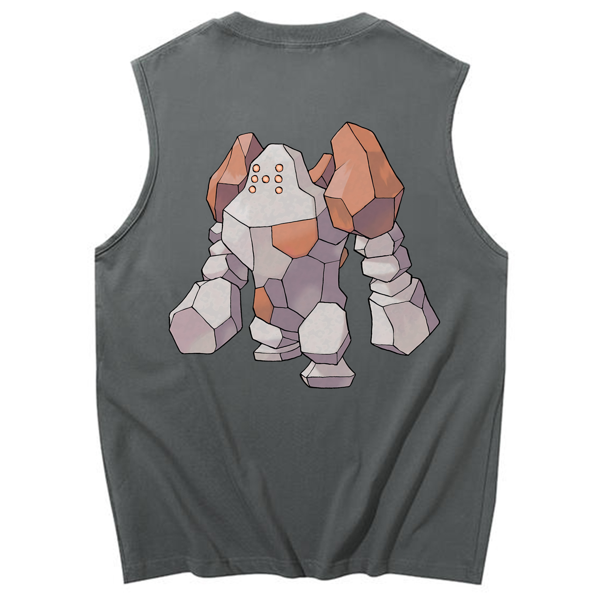 （画像用） ポケットモンスター Pokémon コットン100％タンクトップ（背面プリント）